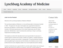 Tablet Screenshot of lynchburgmedicine.org